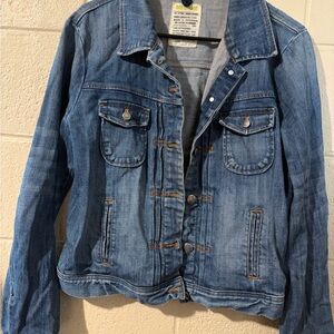 J. Crew Medium Wash Denim Jacket